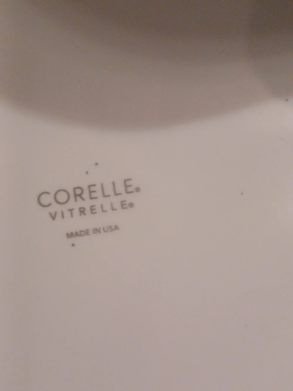Corelle 4-Piece White and Light Blue Check Dinner Plate Set